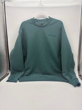 NWT Mens Adidas Terrex Medium Preloved Teal XPL Crewneck Sweatshirt